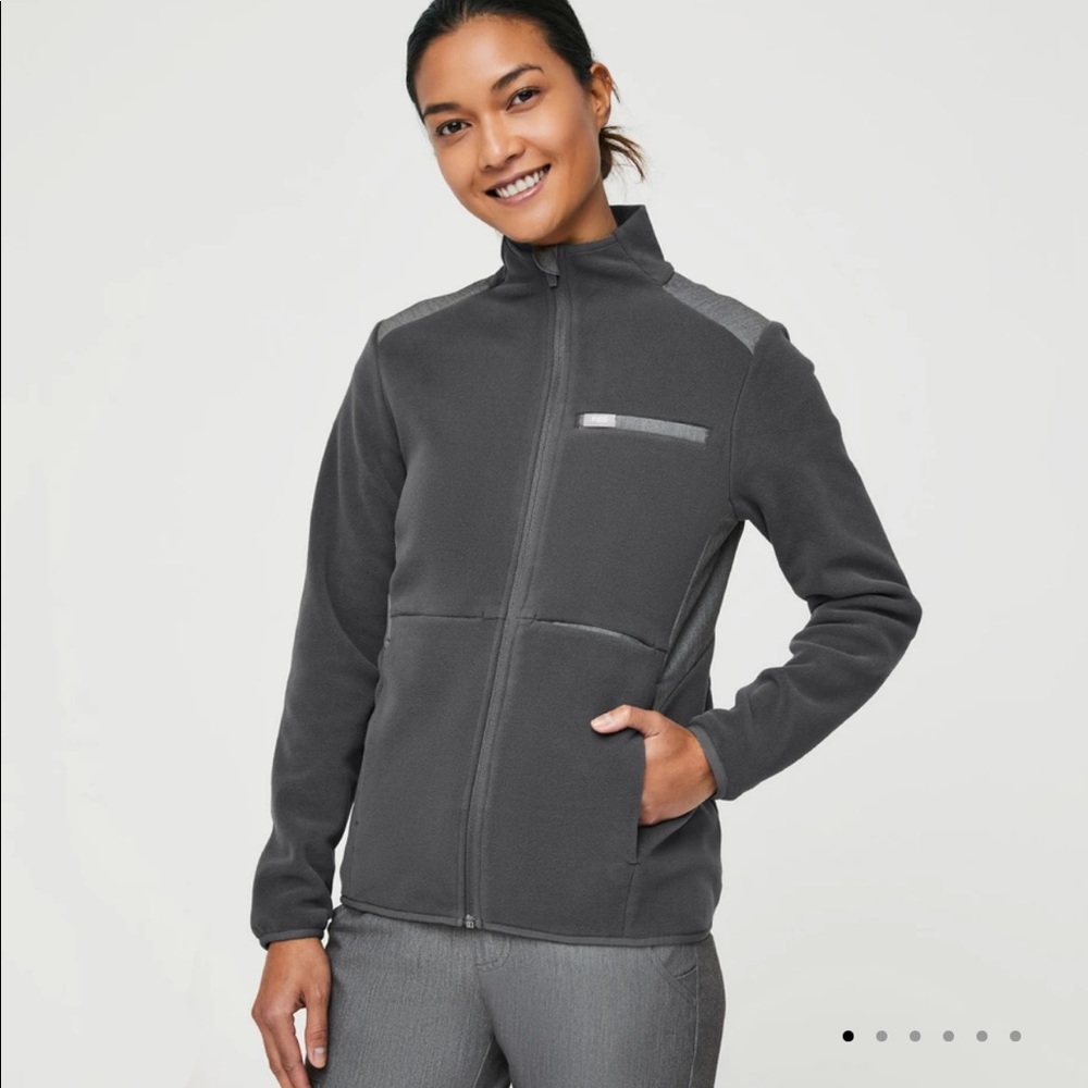 Figs On Shift Fleece Jacket